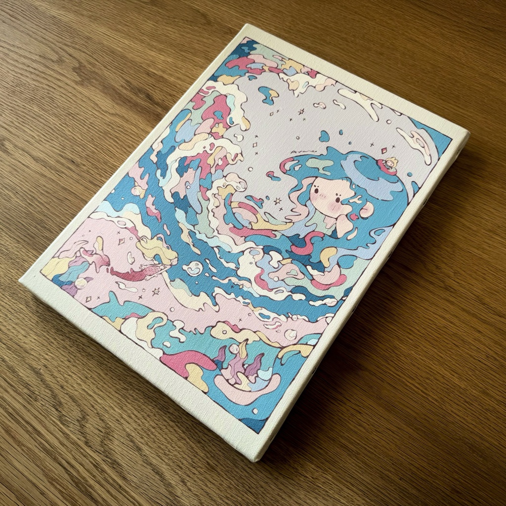 キャンバスプリントF4号『Encounter』