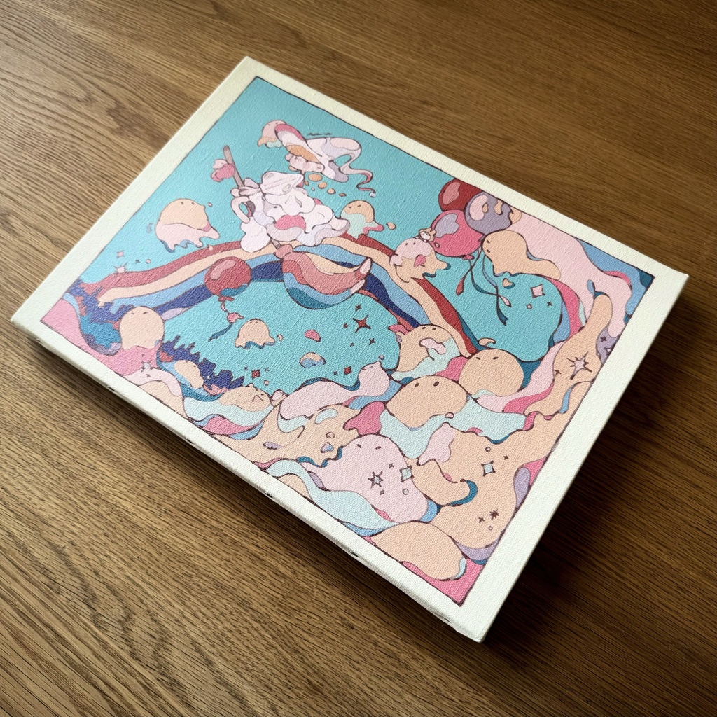 キャンバスプリントF4号『Ghost march』