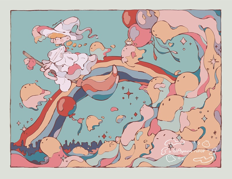 キャンバスプリントF4号『Ghost march』