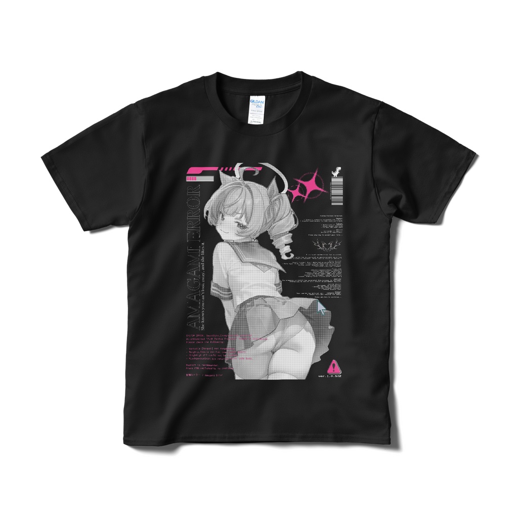 【甘噛みエラー】オリジナルTシャツ