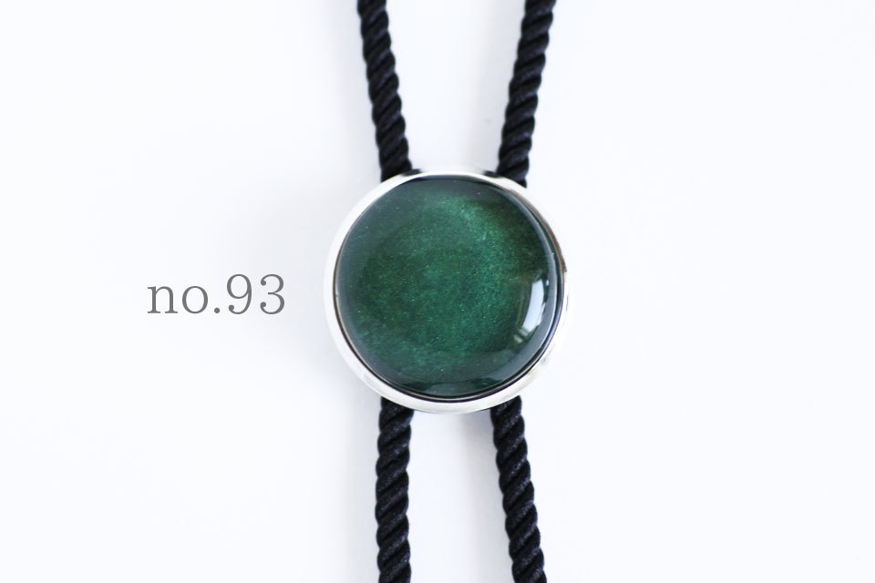 《翡翠》ループタイ【原画】