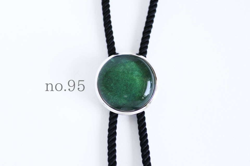 《翡翠》ループタイ【原画】