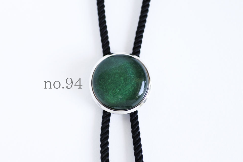 《翡翠》ループタイ【原画】