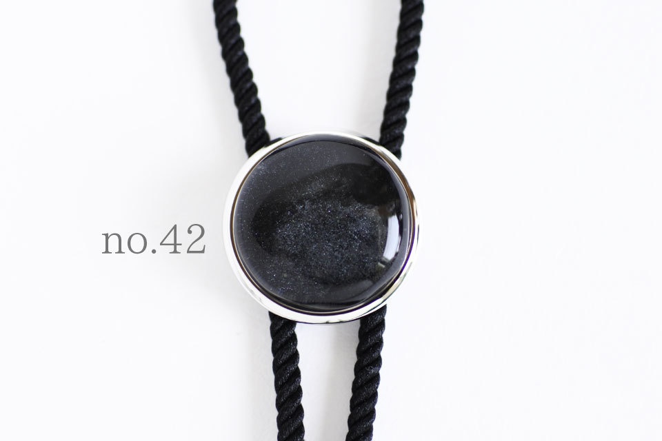 《夜雲》ループタイ【原画】