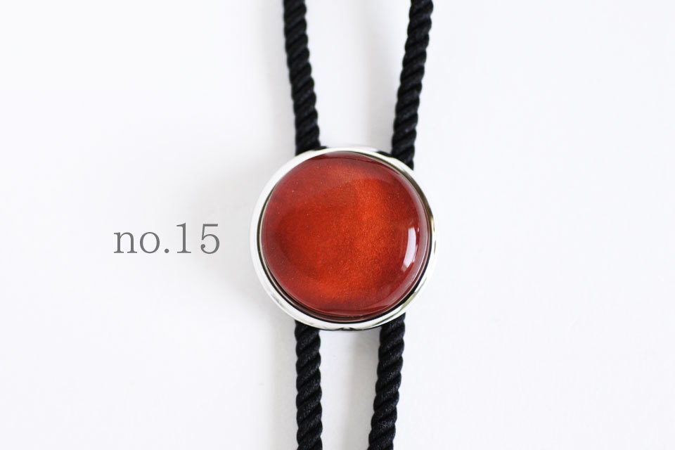 《深紅色》ループタイ【原画】