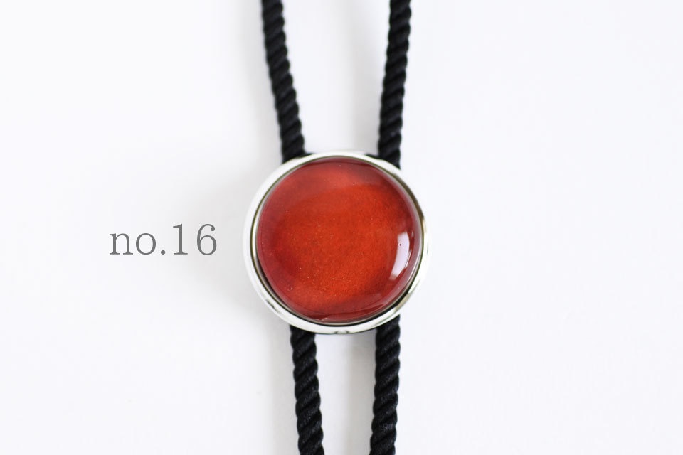 《深紅色》ループタイ【原画】