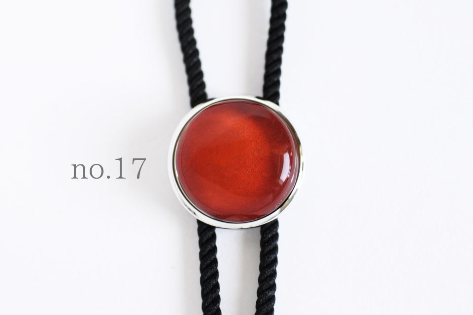 《深紅色》ループタイ【原画】