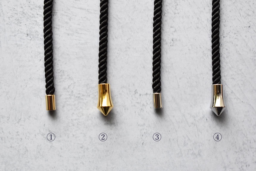 《褐彩色》ループタイ【原画】