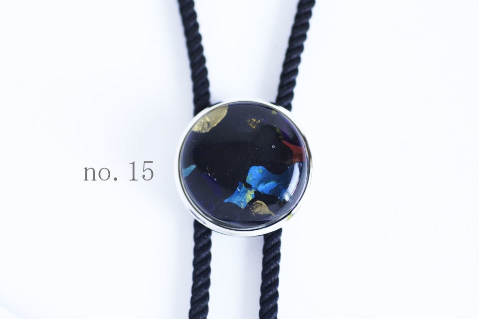 《褐彩色》ループタイ【原画】