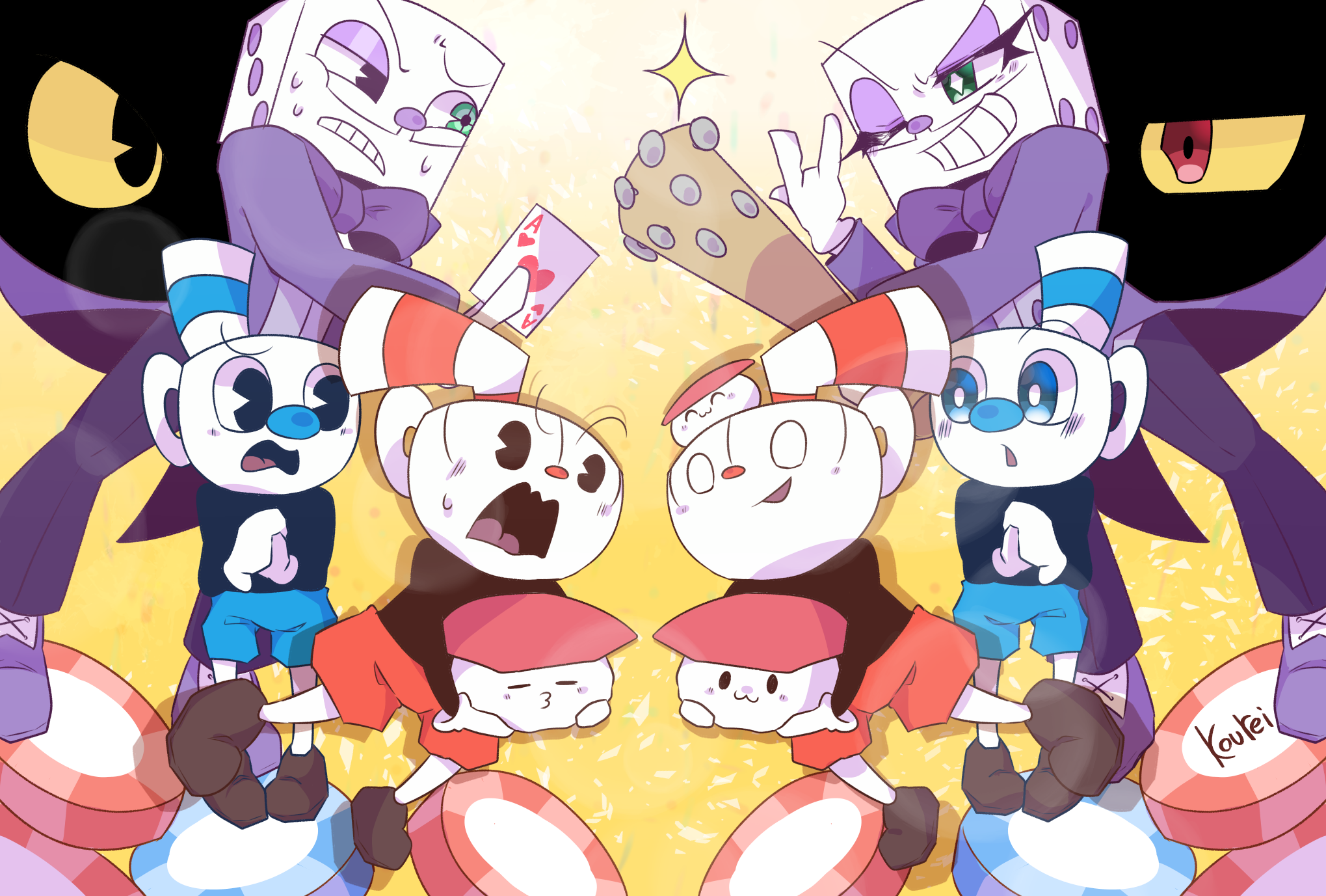 【Cuphead】ポストカード(ver.20...