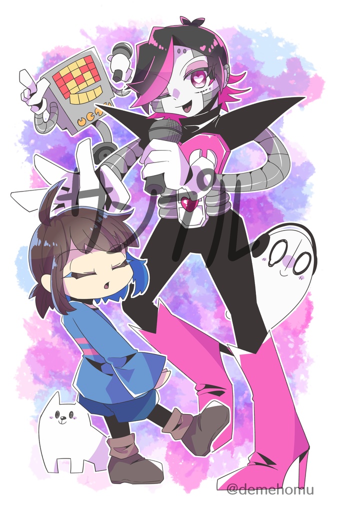 *ニンゲンとロボットのおひろめだ!