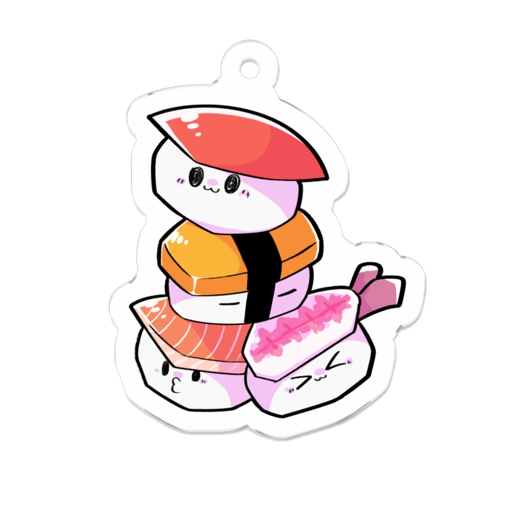 お寿司アクキー:タイプB