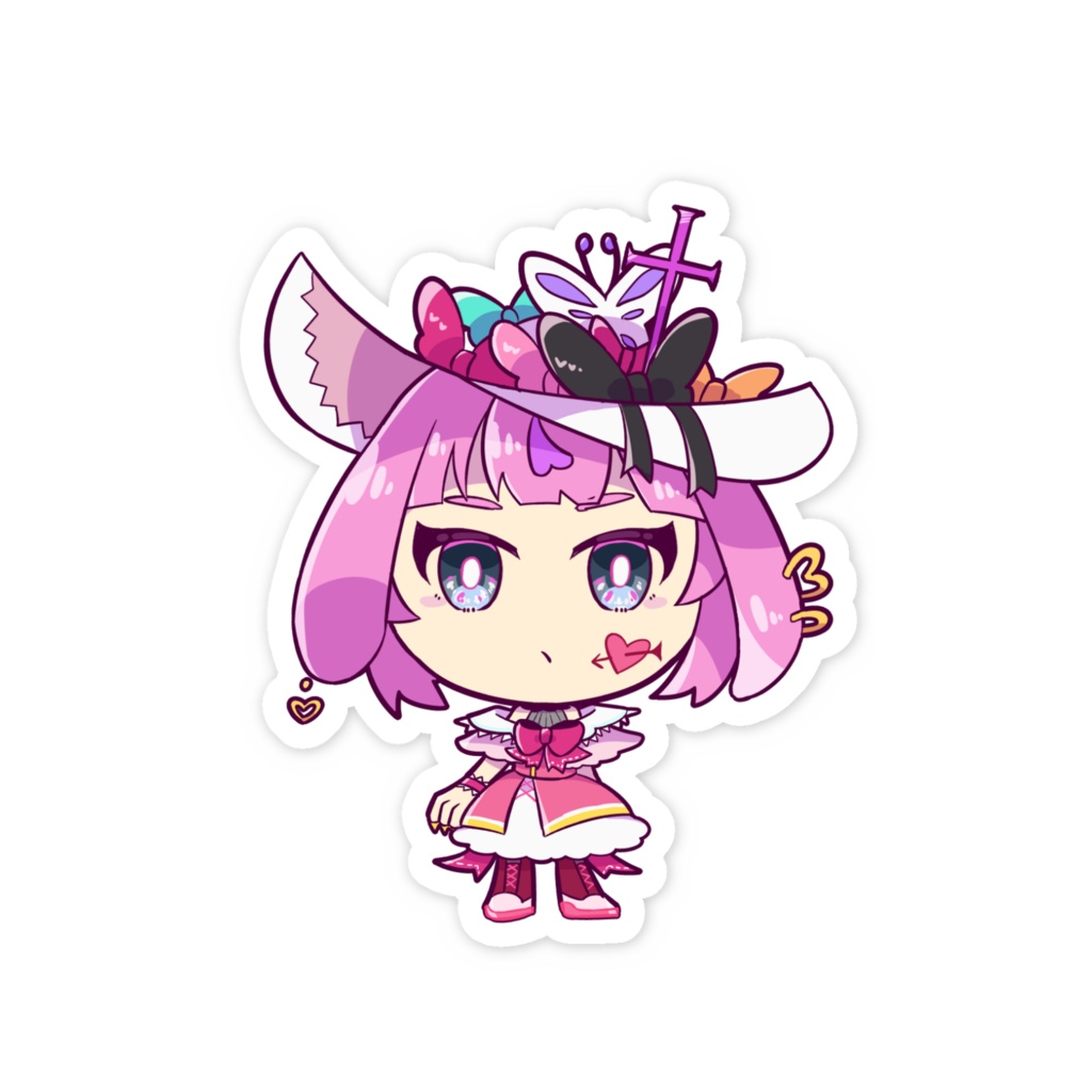 メルティーリリムちゃんステッカー