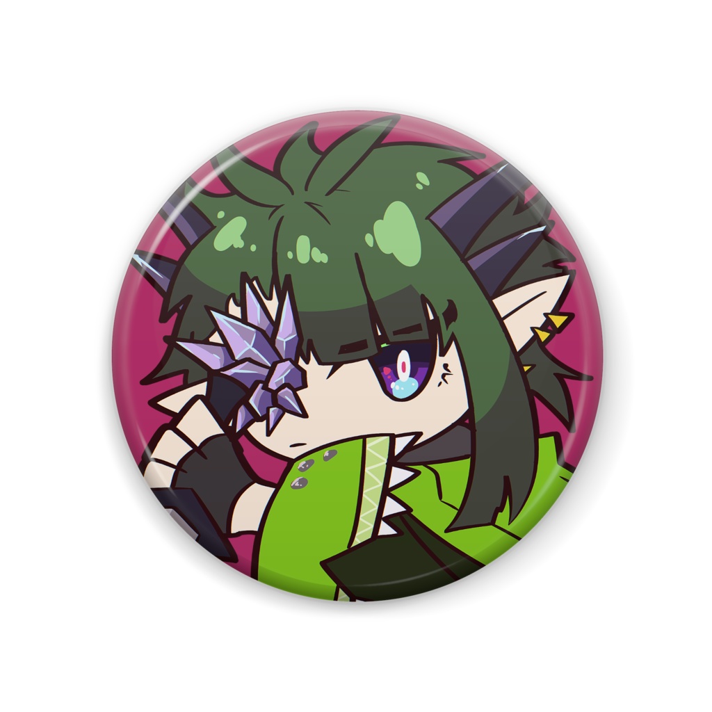 八咫烏喪上 缶バッジ