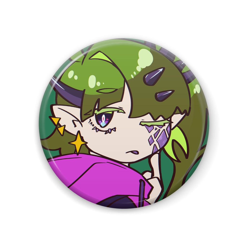 八咫烏臨ネ 缶バッジ