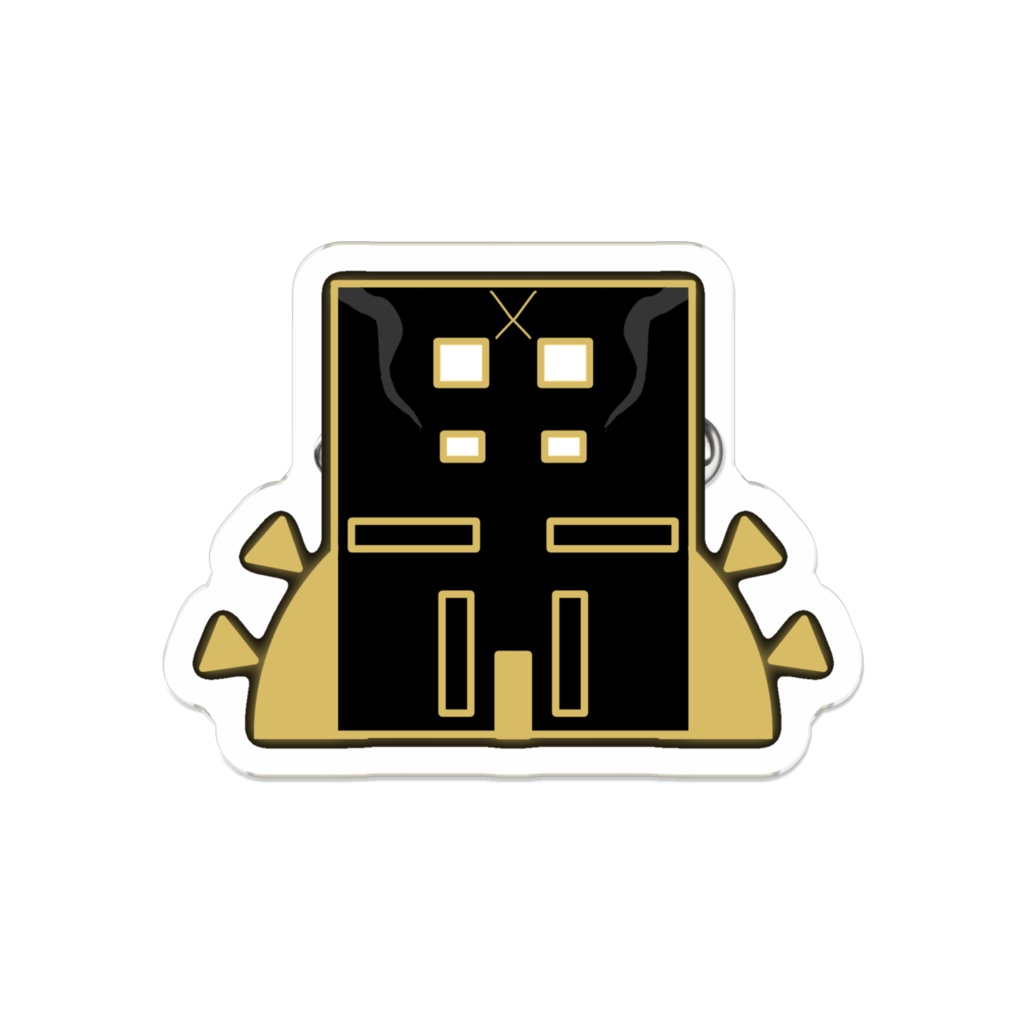 誰そ彼アクリルバッジ