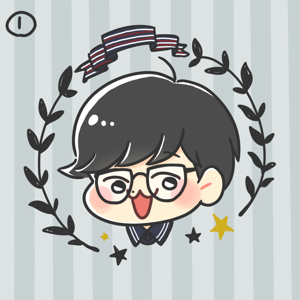 【お試し版】SNSアイコン似顔絵オーダー