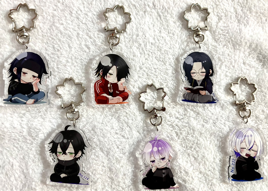 おねむ男士アクリルキーホルダー
