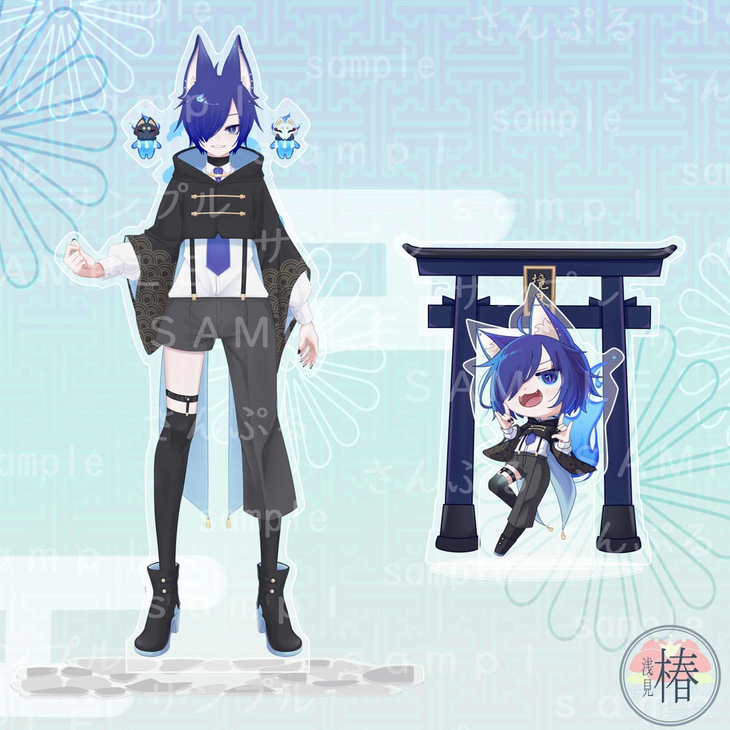 【受注生産】椿吉アクリルスタンド