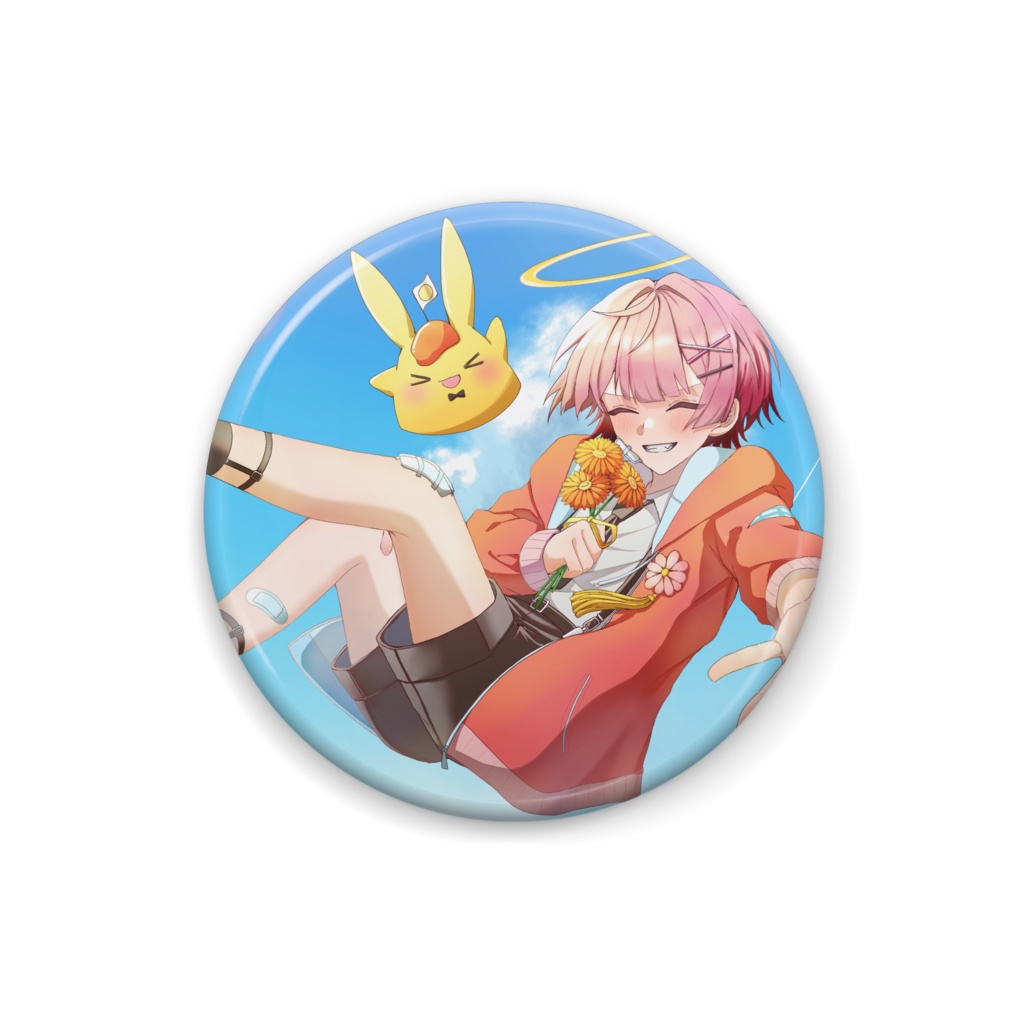 suzu。Birthday&1thAnniversary　グッズ　缶バッチ