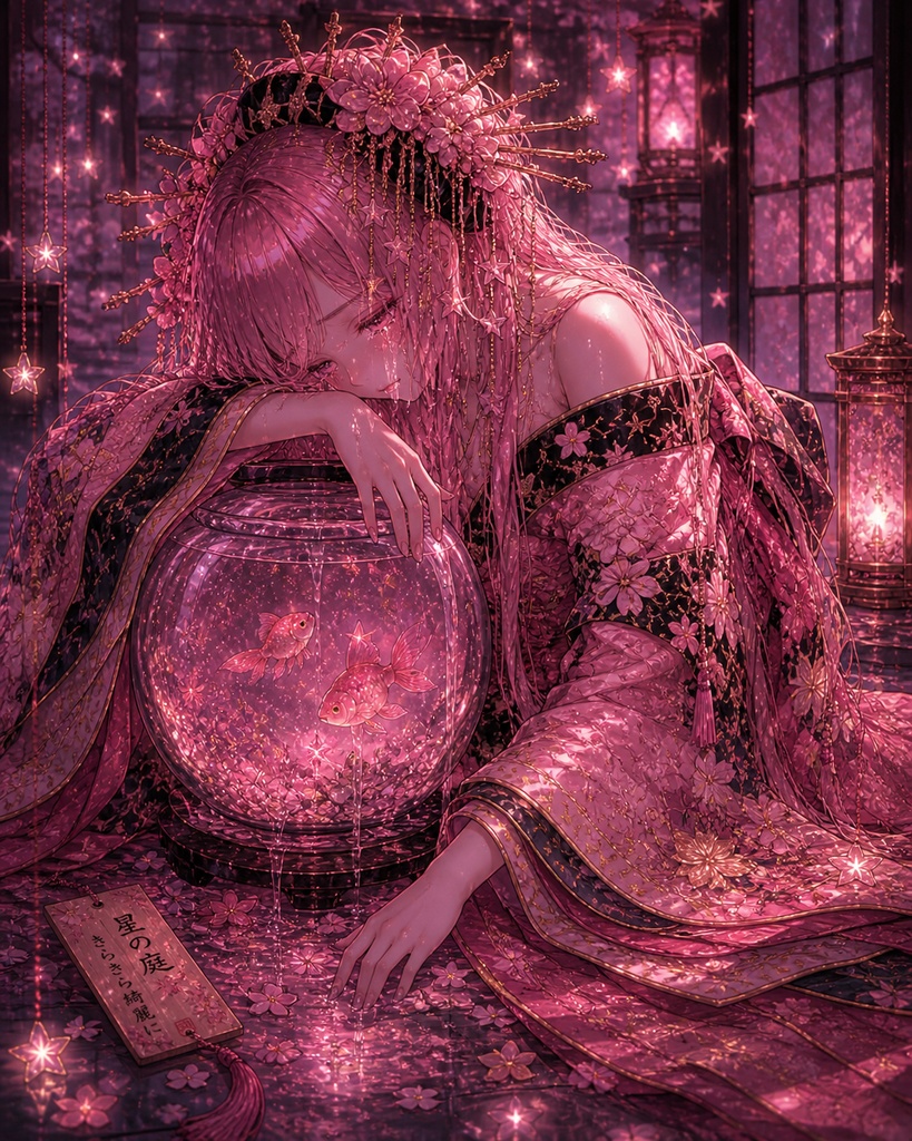花魁見目る