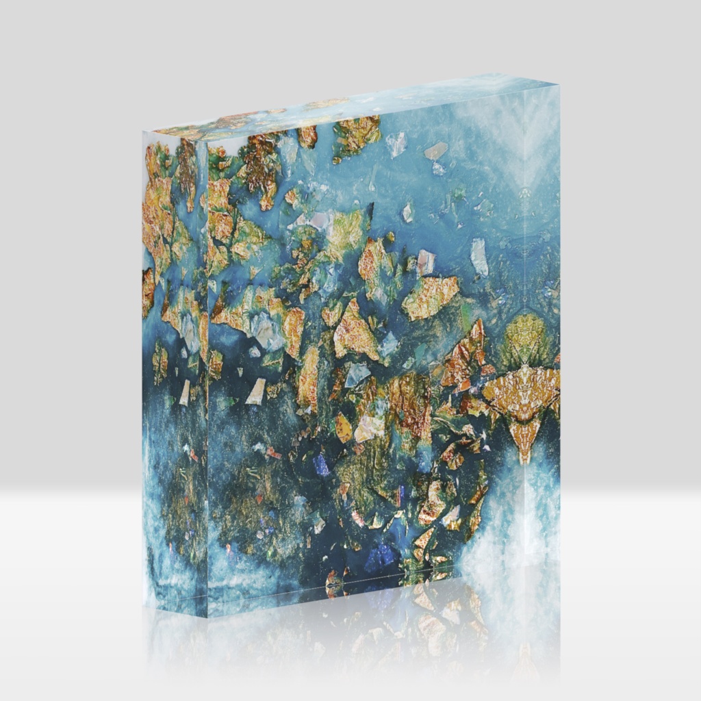 栫　アクリルブロック