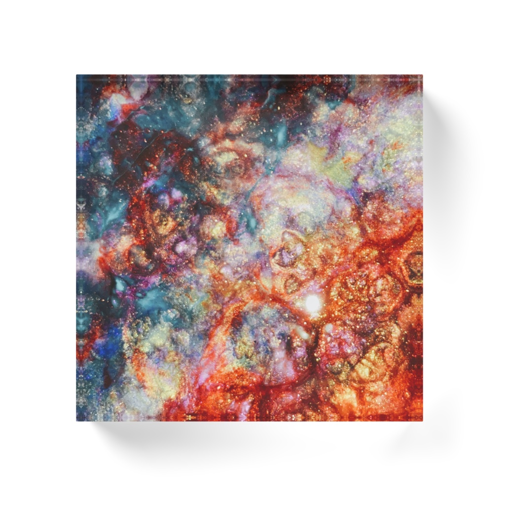 接吻 アクリルブロック