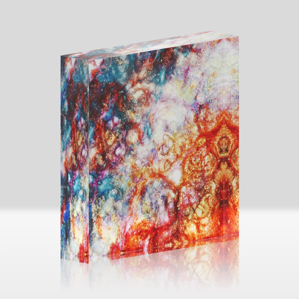 接吻 アクリルブロック