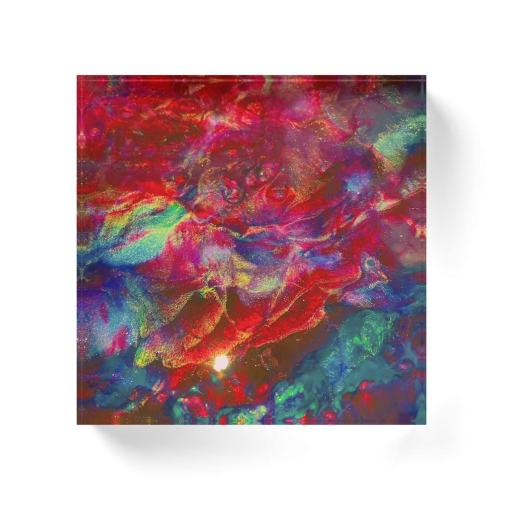 雫目 アクリルブロック