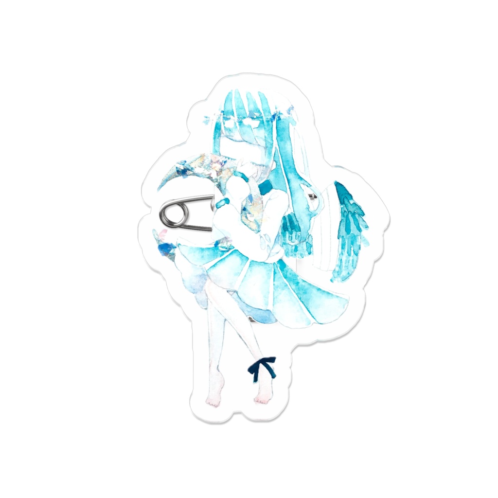 ぎゅっとして　アクリルバッチ
