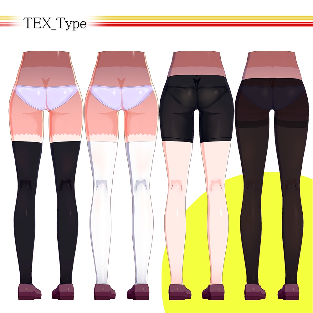 【ミケ(幸霊)】VerRefine_オリジナル3Dモデル