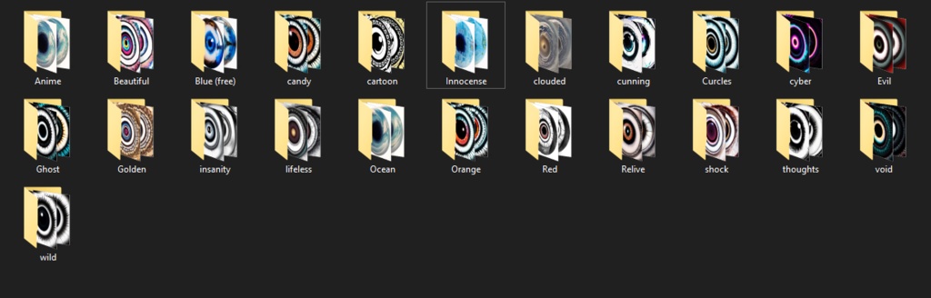 Eye Texture Packs -Complete Eddition