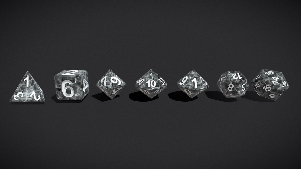 Highly customizable RPG Dice