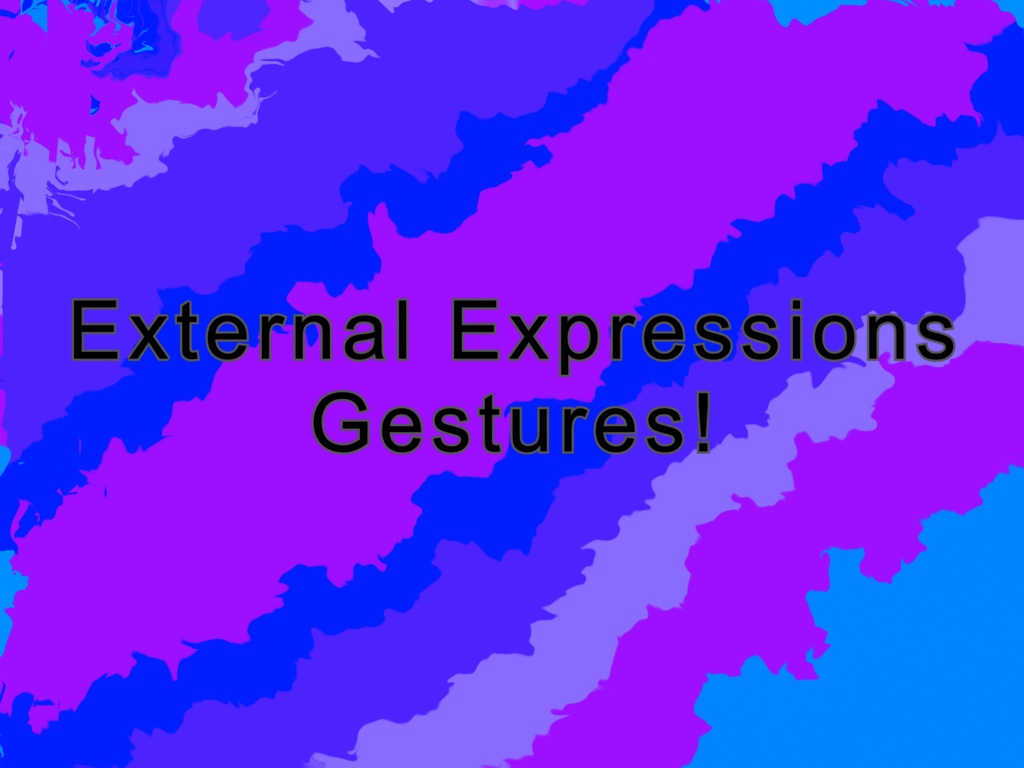 External Expression Gesture Emotes