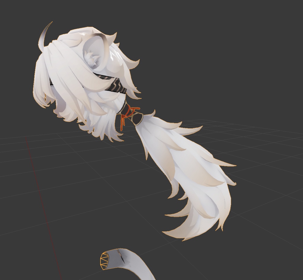 3D/MMD - Hair + Ears + Tail