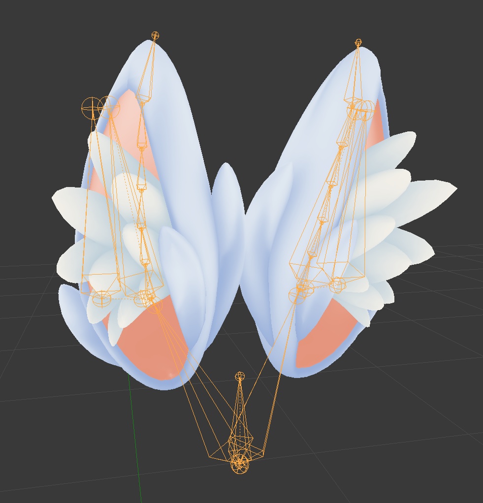 Fluffy Ears v2 (printable, Textures) Complete Eddition