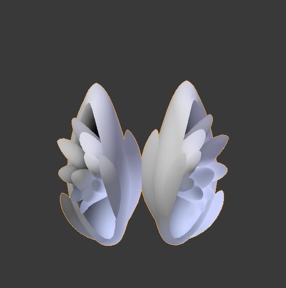Fluffy Ears v2 (printable, Textures) Complete Eddition