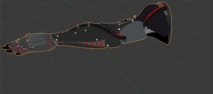 its an arm