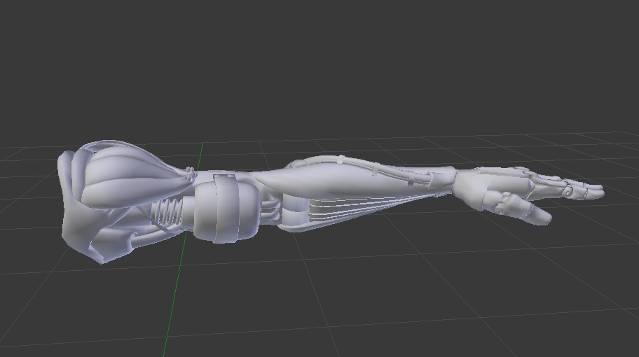its an arm