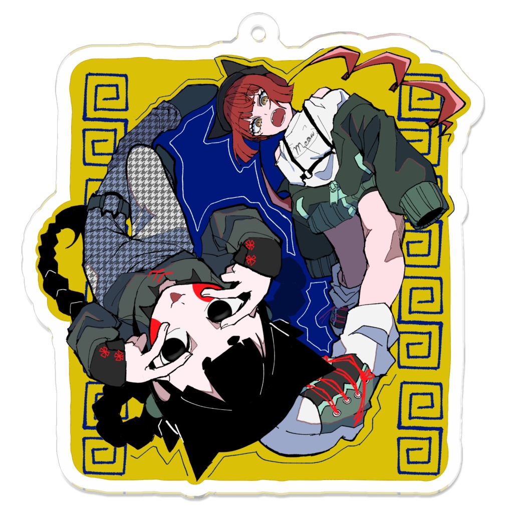 アクリルキーホルダー(うちよそ)