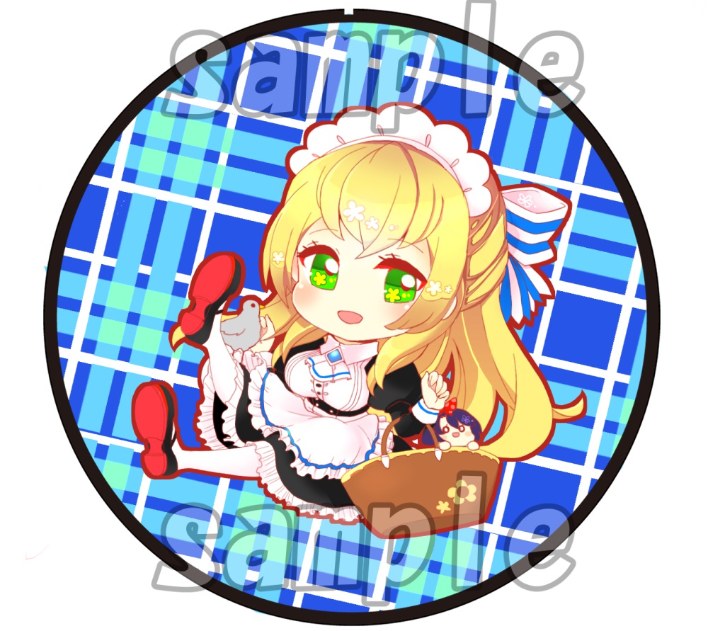 Wlw 缶バッジ サンドリヨン あすたりすく Booth