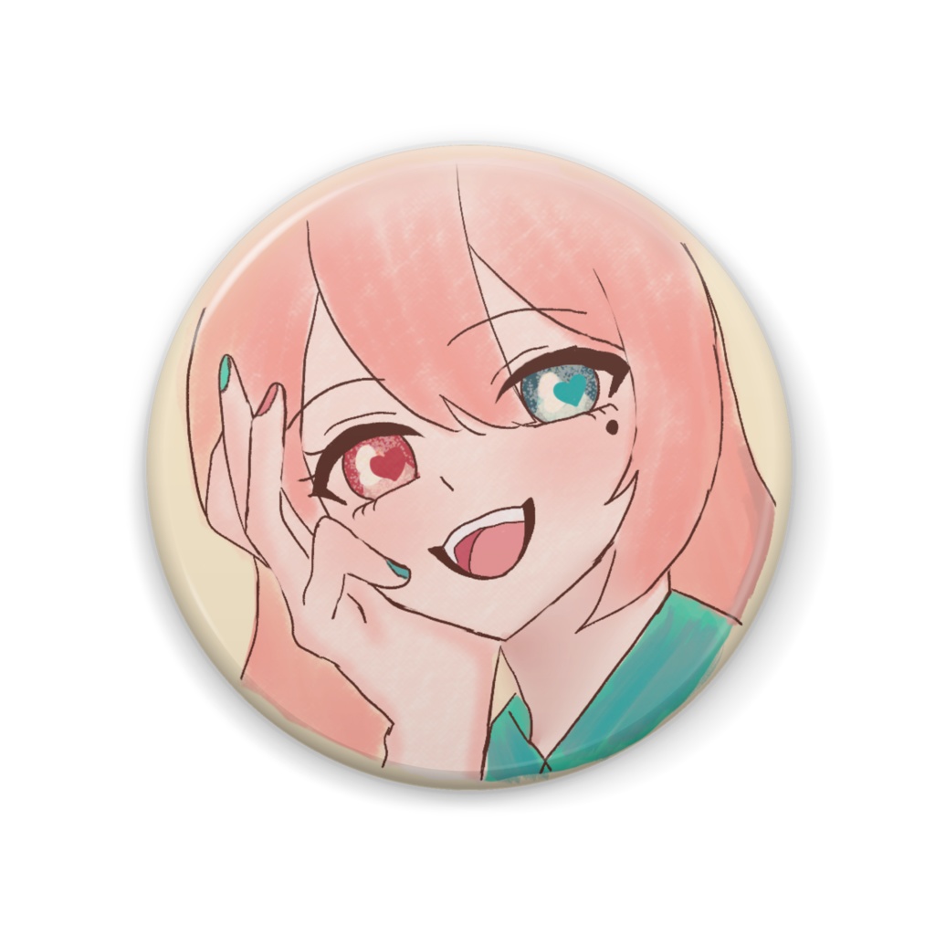 るむの缶バッジ