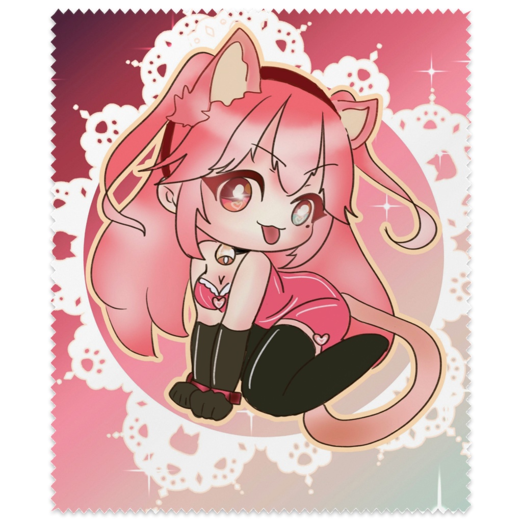 にゃんるむのメガネ拭き