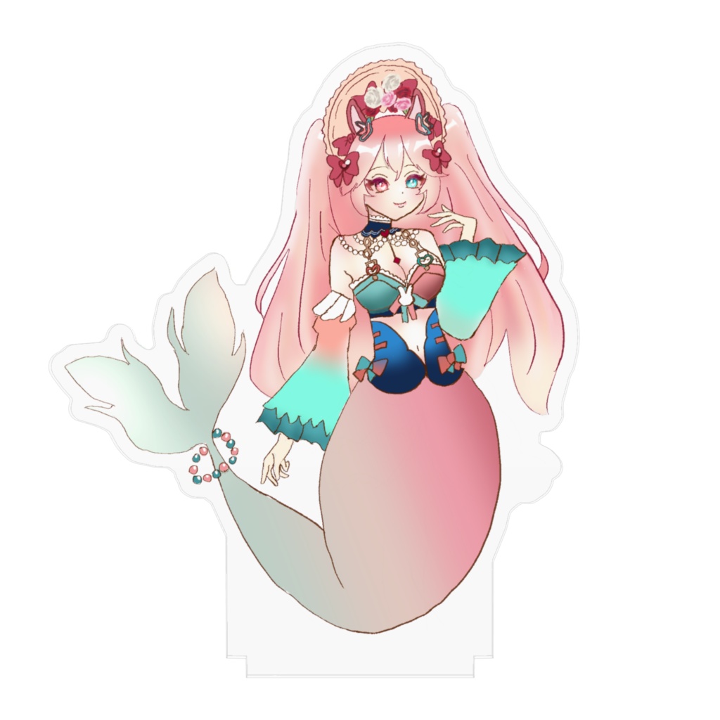 マーメイドるむのアクリルフィギュア❤