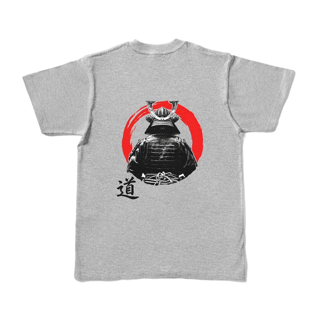 墨書✖️AIアート「道」武士道オリジナルTシャツ(和モダン