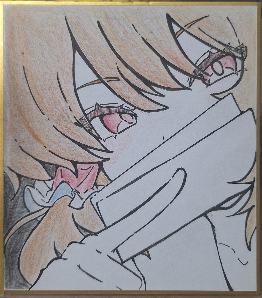 東方　色紙　博麗霊夢