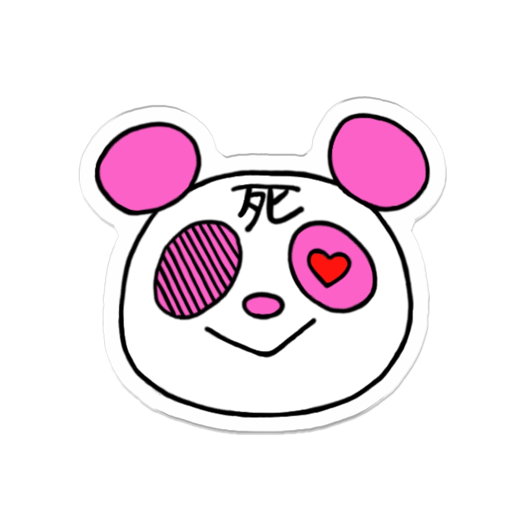 DEATHパンダ🐼アクリルバッヂ
