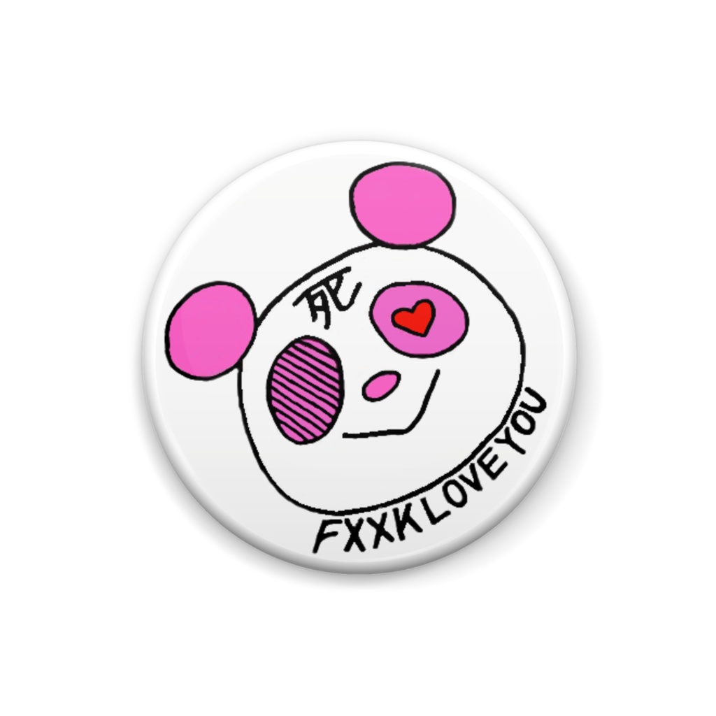 DEATHパンダ🐼缶バ