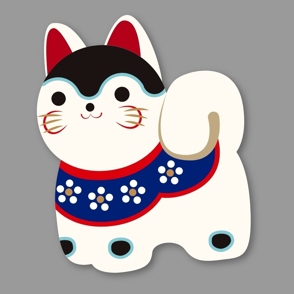 【ふっくらステッカー】こまいぬ