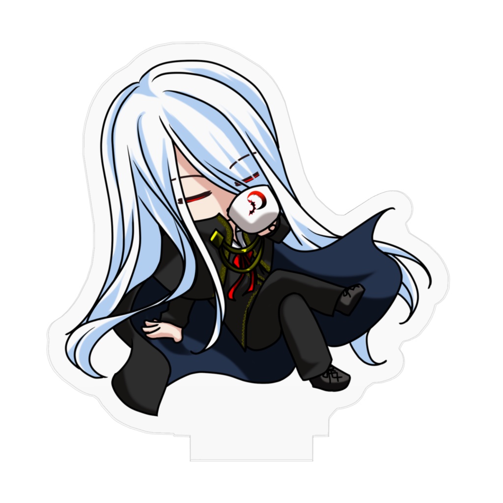 吸血鬼ゼルVer2マグカップ編「休む時は休むんだ」アクリルフィギュア